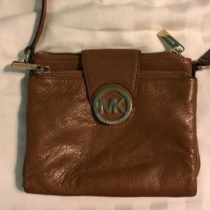 Used Michael Kors leather crossbody